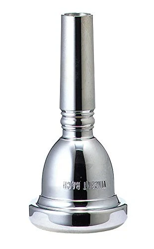 BACH bass trombone mouthpiece 6 1 / 2AL silver-plated for thick tube