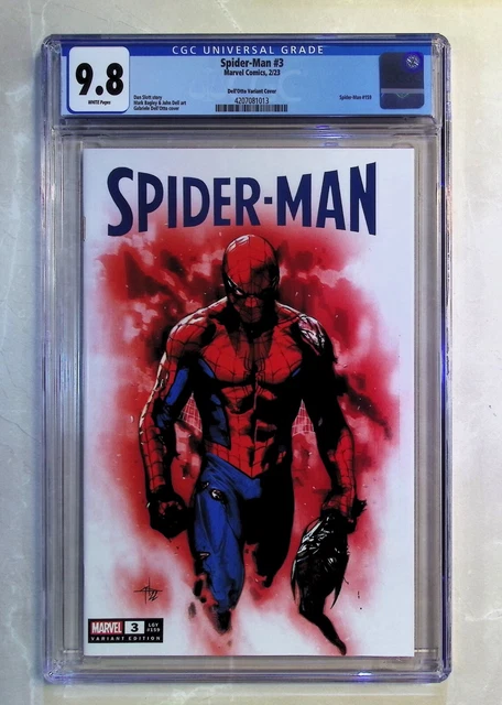 Spider-Man #3 (2022 Marvel Comics) 1st Print Gabriele Dell Otto Variant CGC 9.8