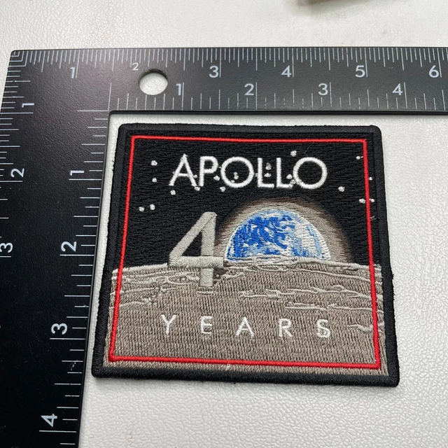 NASA Moon Lunar Mission APOLLO 40 YEARS Patch 261D
