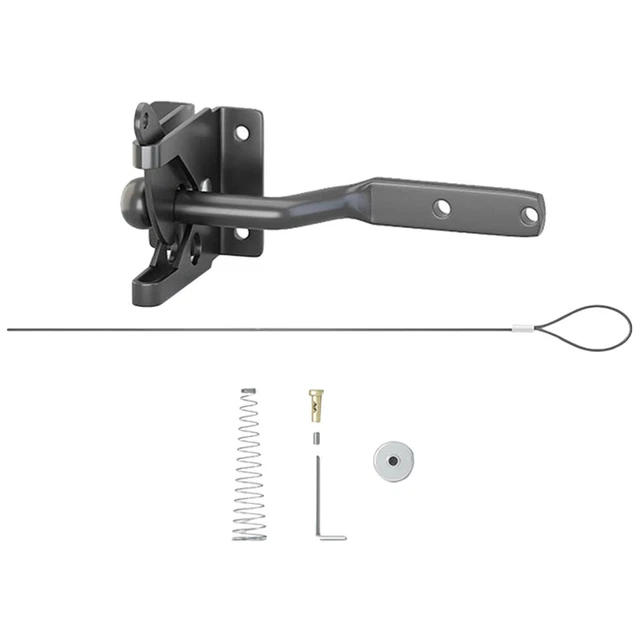 SERRATURE A BLOCCO cancello autobloccanti per recinzioni in legno catena porta resistenti EUR 13