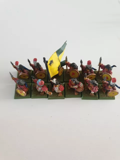 Games Workshop Warhammer Empire Imperial Halfling Spears  Full Command Group