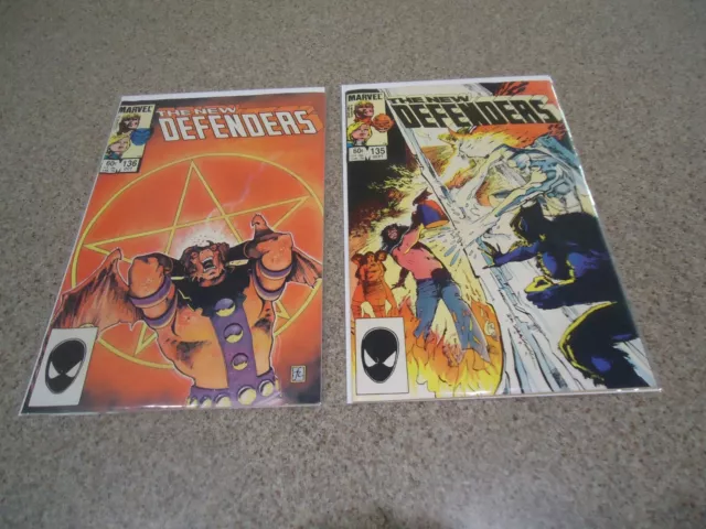 THE DEFENDERS 1st SERIES LOT OF 12 135-152 HG 2