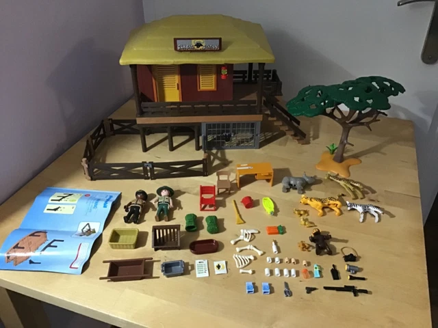 Playmobil 4826 Centre De Soins Pour Animaux Sauvages – Occasion Complet