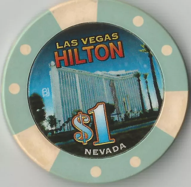 Hilton  Las Vegas  $1 Casino Chip