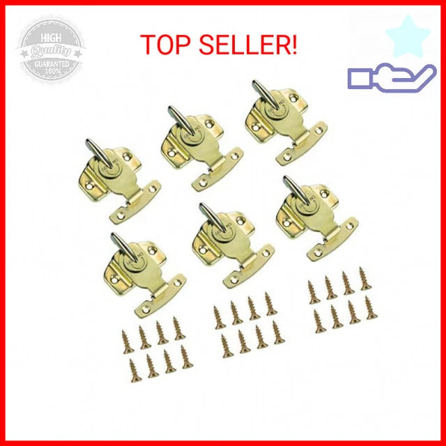Riccioofy(Set of 6) Table Leaf Locks and Latches-Table Leaf Hardware-Metal Table
