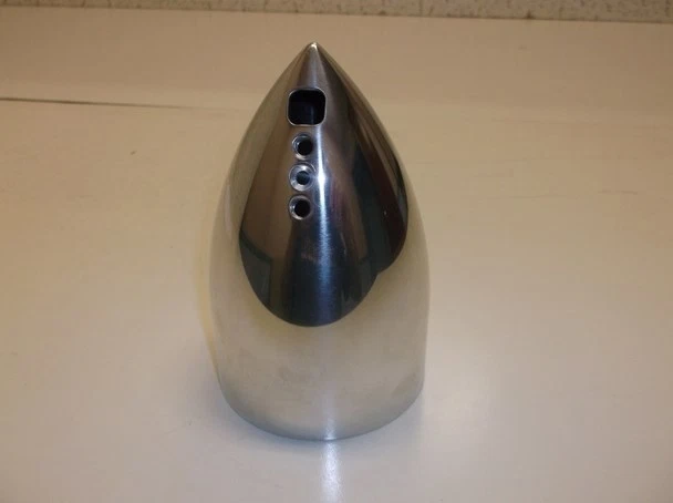 10 Big Dog #BD55541A Coned/Polished Tachometer Housing Adaptable to Choppers