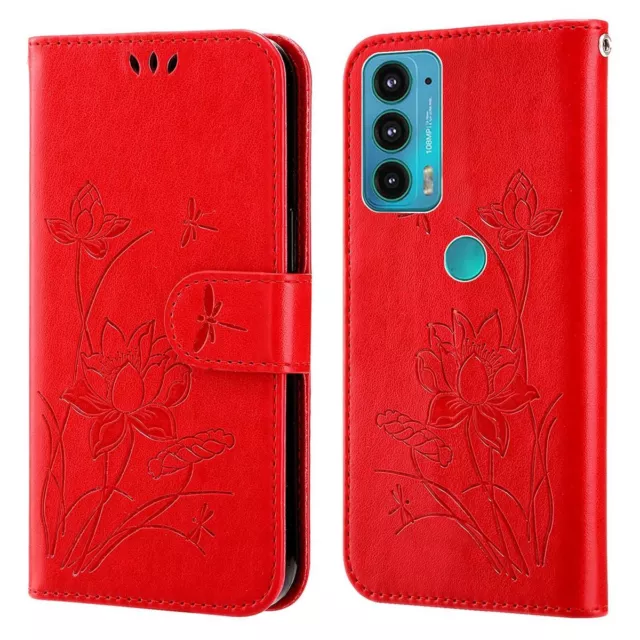 Coque pour Motorola Moto E20/E30/E40 Étui Protection Portable Sac Portefeuille