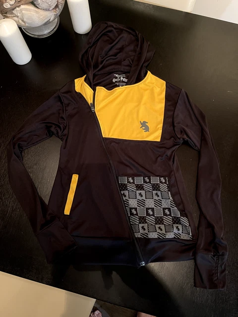 Universal Studios Wizarding World Of Harry Potter Hufflepuff Zip Jacket Medium Universal Studios Wizarding World Of Harry Potter Hufflepuff Zip Jacket Medium