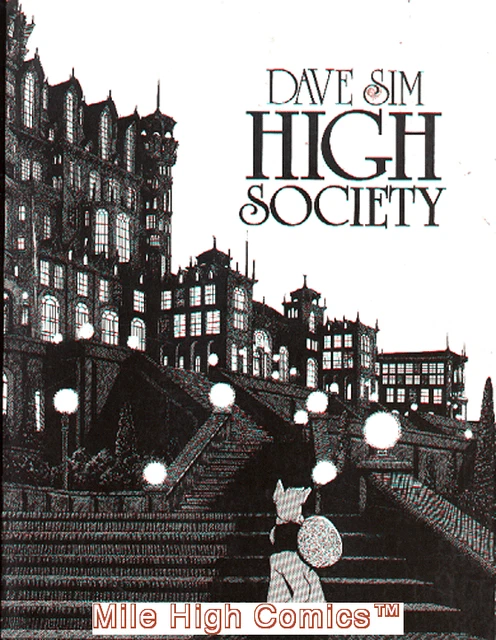 CEREBUS: HIGH SOCIETY TPB #1 2ND PRINT Very Fine