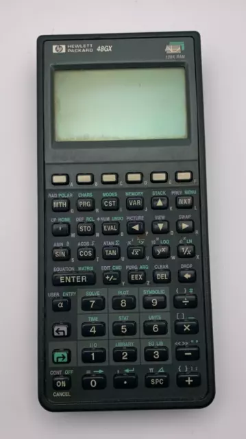 HEWLETT-PACKARD Calculatrice HP 48 GX Calculator HP-48GX Graphique graphic (HS)