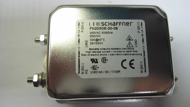 Fn2030M-30-08  Schaffner  Power Line Filter
