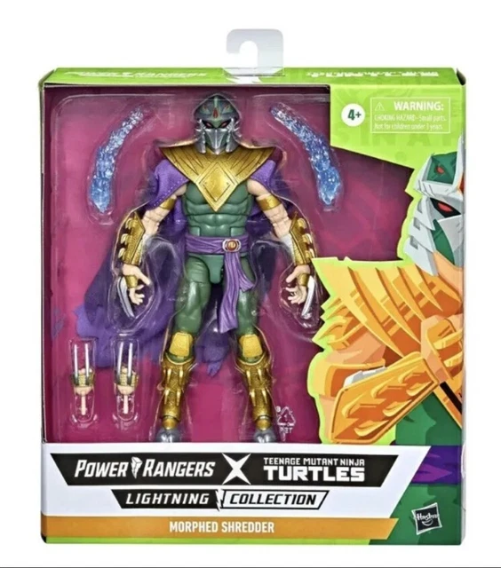 Power Rangers X TMNT Morphed Shredder Green Ranger Lighting Collection Figure