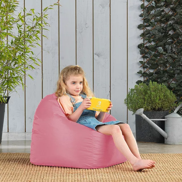 Kids Bean Bag Childrens Beanbag Tub Chair Filled Medium Indoor Outdoor Seat