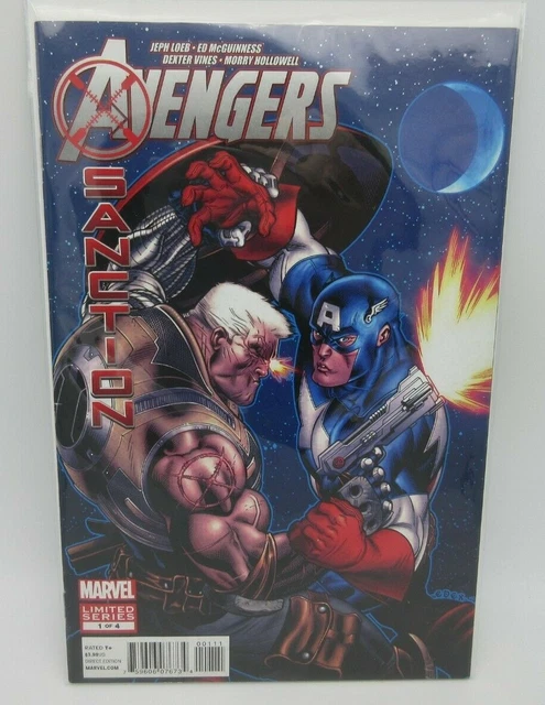 Marvel Avengers X-Sanction #1 (2012) 8.0 (VF) Cable vs Captain America