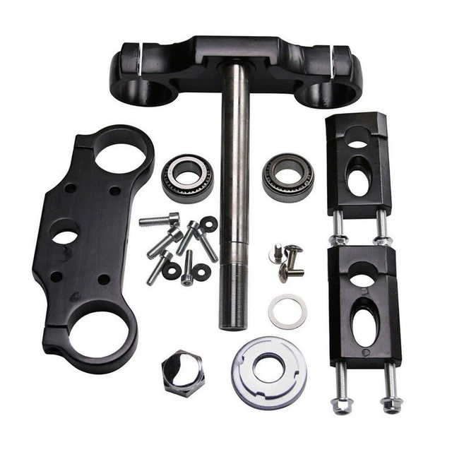 COMPLETE TRIPLE CLAMP SET DIRT PIT BIKE Front Forks Handlebar CRF50