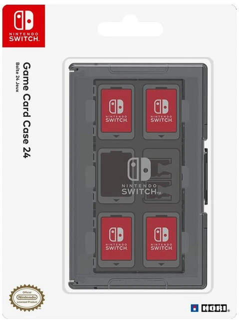 Custodia scheda di gioco ufficiale Nintendo Switch - Negozia 24 giochi e 2 micro SD - sigillata