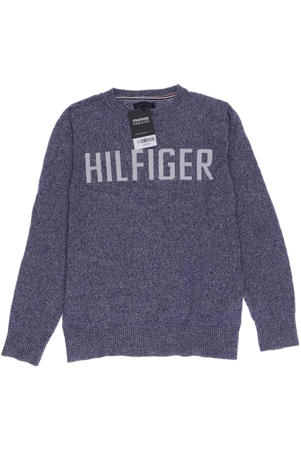 Felpa con cappuccio Tommy Hilfiger ragazzo pullover taglia EU 164 cotone... #dd873a4