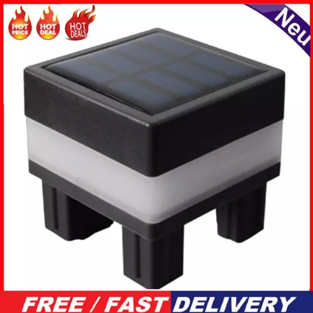 5Pcs LED Solar Ambient Light Automatic Glow Waterproof for Home Garden (Warm Lig