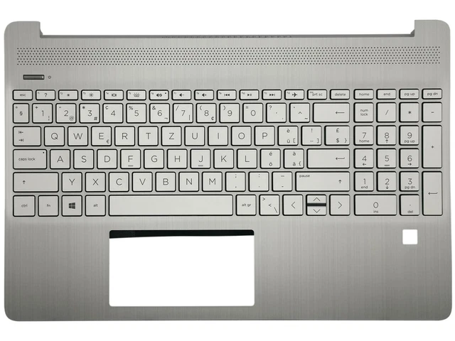 Teclado HP 15S-EQ, 15S-FQ Italiano e Top Cover Natural Silver no