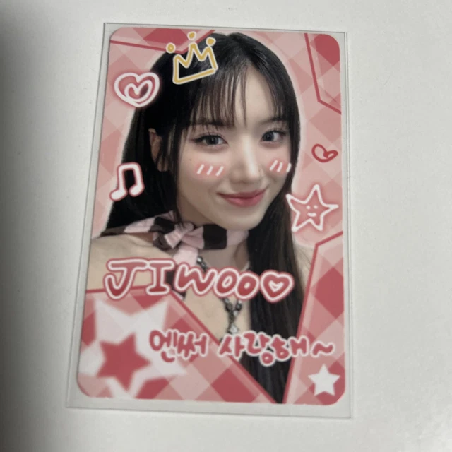 JIWOO - NMIXX - Fe3O4: BREAK DASH - Album Photocard Official