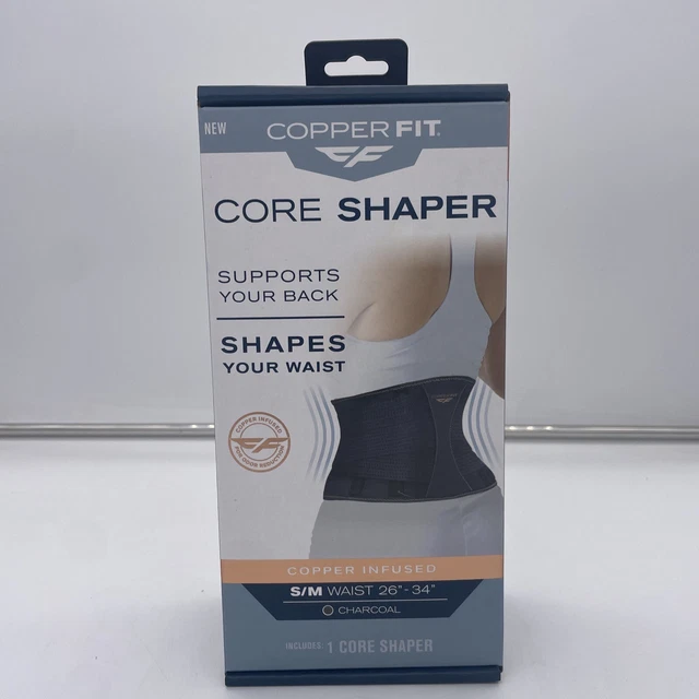 Copper Fit Women's Core Shaper | Adjustable Waist Trainer | Back Support Garment
