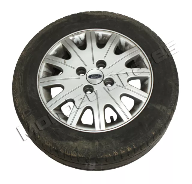 Genuine Ford Focus Ghia Alloy Wheel 4 Stud 195 60 15" With Tyre 1998 - 2005