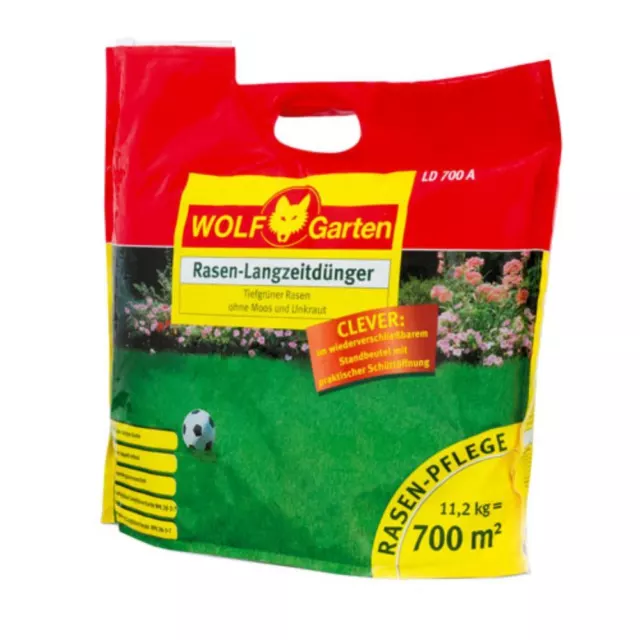 WOLF GARTEN Pelouse Engrais Longue Durée Ld 700 A 11.2kg pour 700m ²
