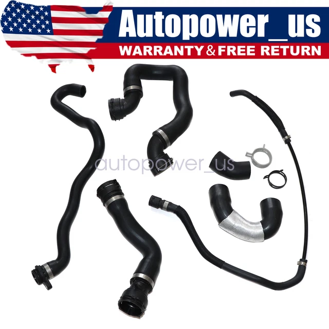 RADIATOR COOLANT WATER Hose Pipe Kit 6 Hoses fit BMW 135i 335i 335xi