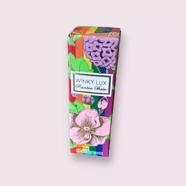 Bálsamo labial Winky Lux bálsamo arco iris mejillas 3,5 g/0,12 oz color labial mejora el pH nuevo