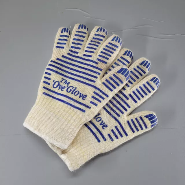 The Ove Glove 2 Two Pack Heat & Flame Resistant Oven Hand Protection Mits NEW
