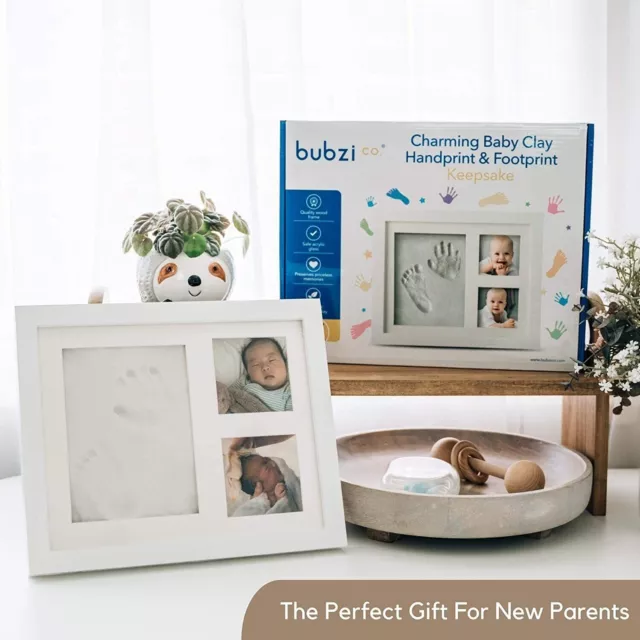 Inkless Baby Hand & Footprint Kit Frame Newborn Baby Picture Frame NEW