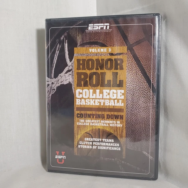 ESPN HONOR ROLL College Basketball Vol. 3 2007 DVD NEW SEALED $4.50