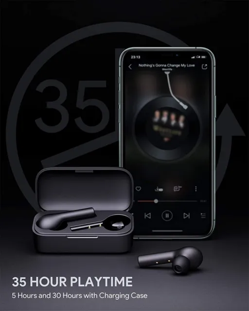 AUKEY-Auriculares Inalámbricos EP-T21, Audífonos Estéreo con Bluetooth 24H 2