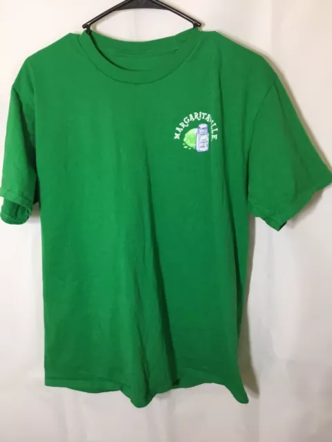 Margaritaville LargecGreen T-Shirt Looking For That Shaker of Salt?