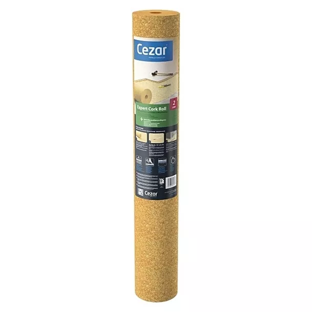 UNDERLAY CORK SHEET ROLL THICKNESS 2mm - 1M x 10M x 2mm ( 10 m2) 2