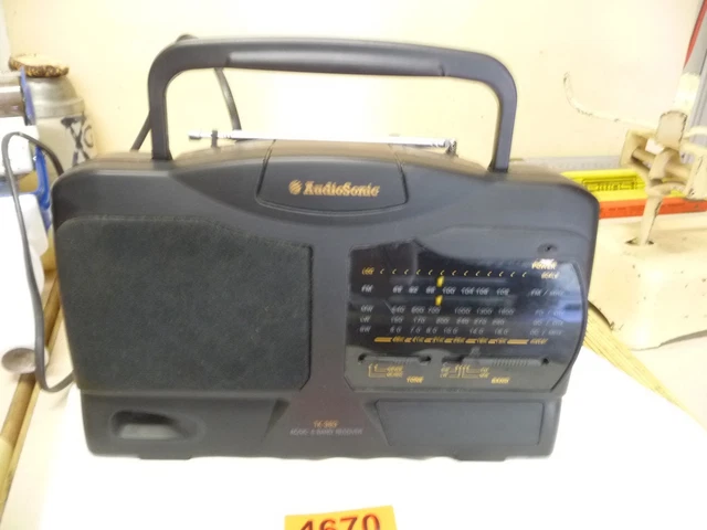 XUMIUZIY Tragbares AM/FM Radio - Batteriebetrieben Mit Kopfhöreranschluss