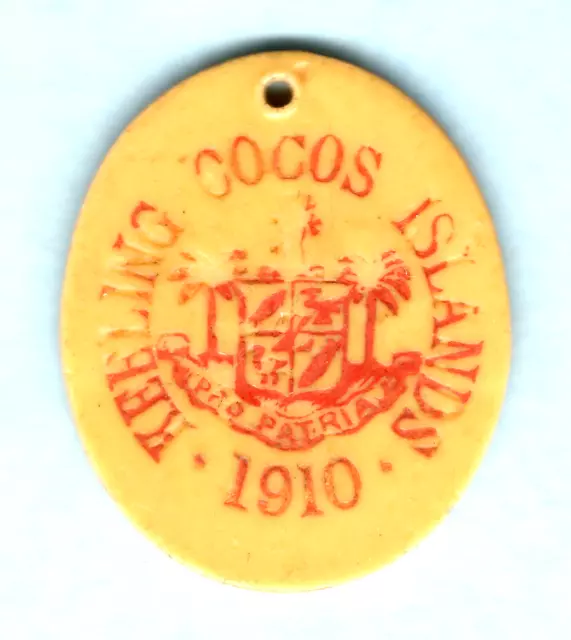 Cocos Keeling Islands. 1913 5 Cents..   F+/VG - Scarce