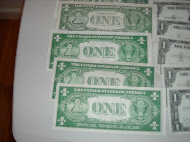 1935 1957 One Dollar Blue Seal Note Silver Certificate VG/VF LIGHTLY CIRCULATED+ 4