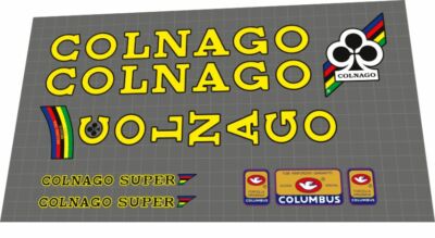 SUPER Mexico. spingi tecnologia Colnago adesivi NUOVO, 