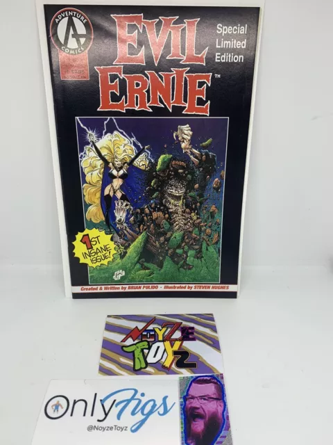 EVIL ERNIE #1 RARE Special Limited Edition Adventure Comics 1992 Lady Death Key