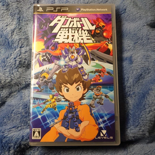 PSP Danball Senki Level5 UMD Role Playing Rpg Plastic Model Ax-00 Unit Japan a1