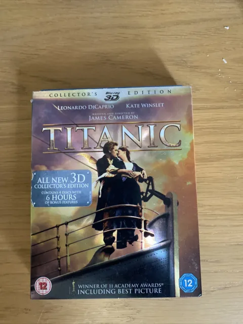 TITANIC - COLLECTOR'S Edition (Blu-ray 3D + Blu-ray) [1997] £7.50