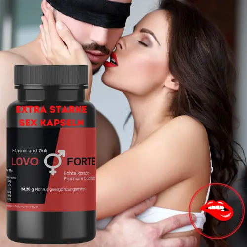 30X Lovo Forte  Extra Starke - Sex Lust Potenz Kapseln  Mittel  Made In Germany