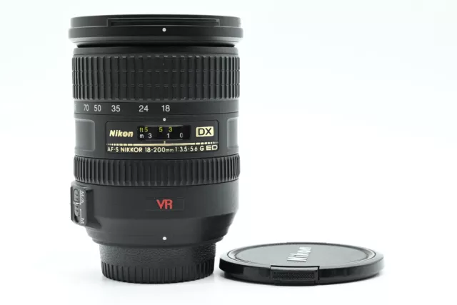 Nikon Nikkor AF-S 18-200mm f3.5-5.6 G ED DX VR Lens AFS #937