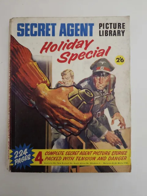 SECRET AGENT Picture Library Holiday Special 1968 - 2'6