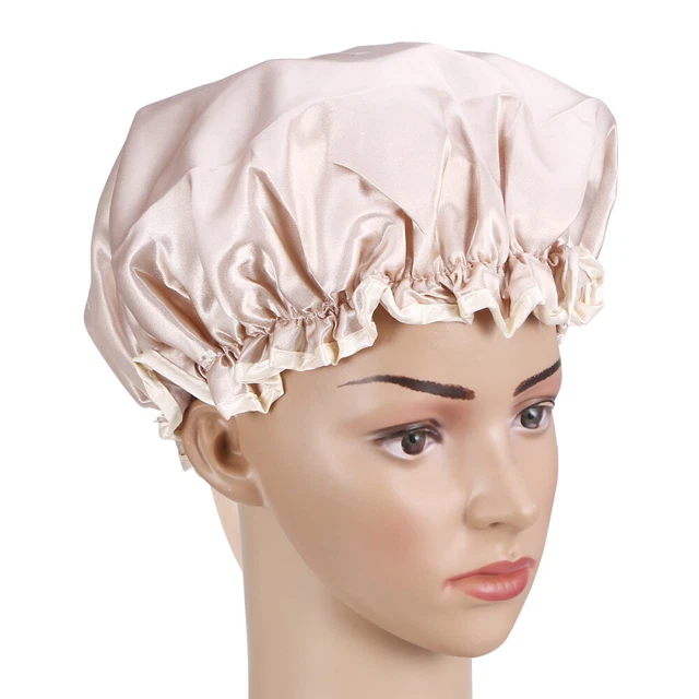 1pz doccia addensata doppio strato impermeabile doccia elastica per uomo donna