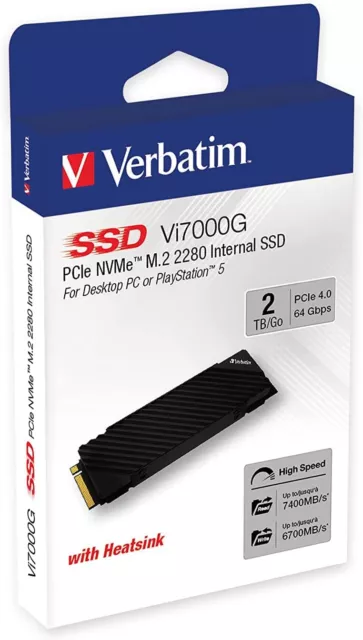 Verbatim 49368 Ssd Interne Vi7000 2Tb