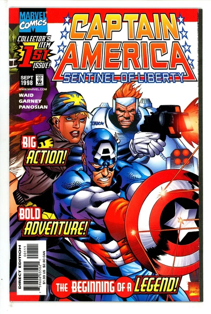Captain America: Sentinel of Liberty Vol 1 #1 Marvel (1998)