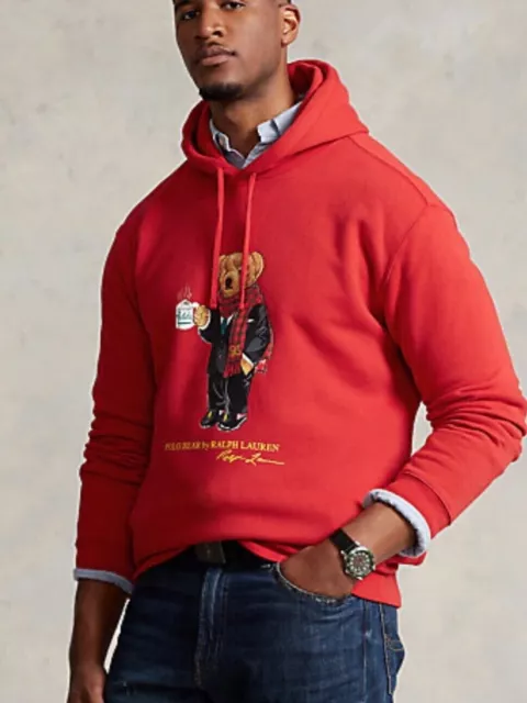 Polo Ralph Lauren Lunar New Year Ralph's Coffee Polo Bear Hoodie Sweatshirt New