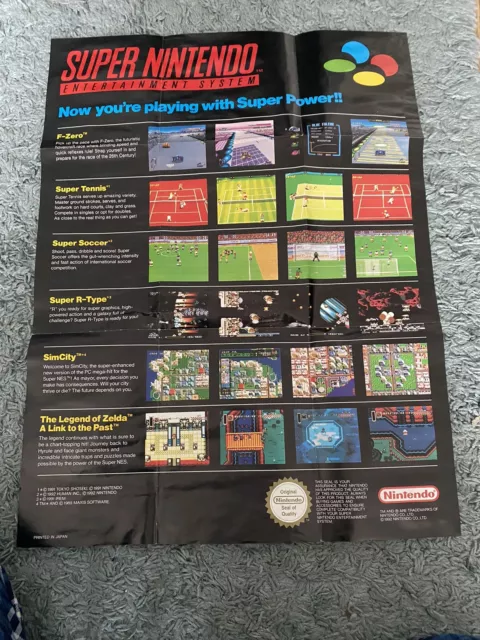 Super Nintendo SNES Console Super Mario All-Stars Version Boxed & Games Bundle 3